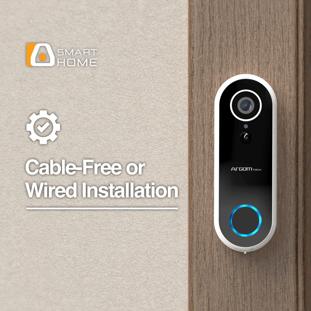 ArgomTech Smart Door Bell SV-8002WT - Image 2