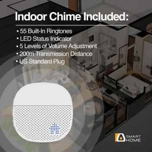 ArgomTech Smart Door Bell SV-8002WT