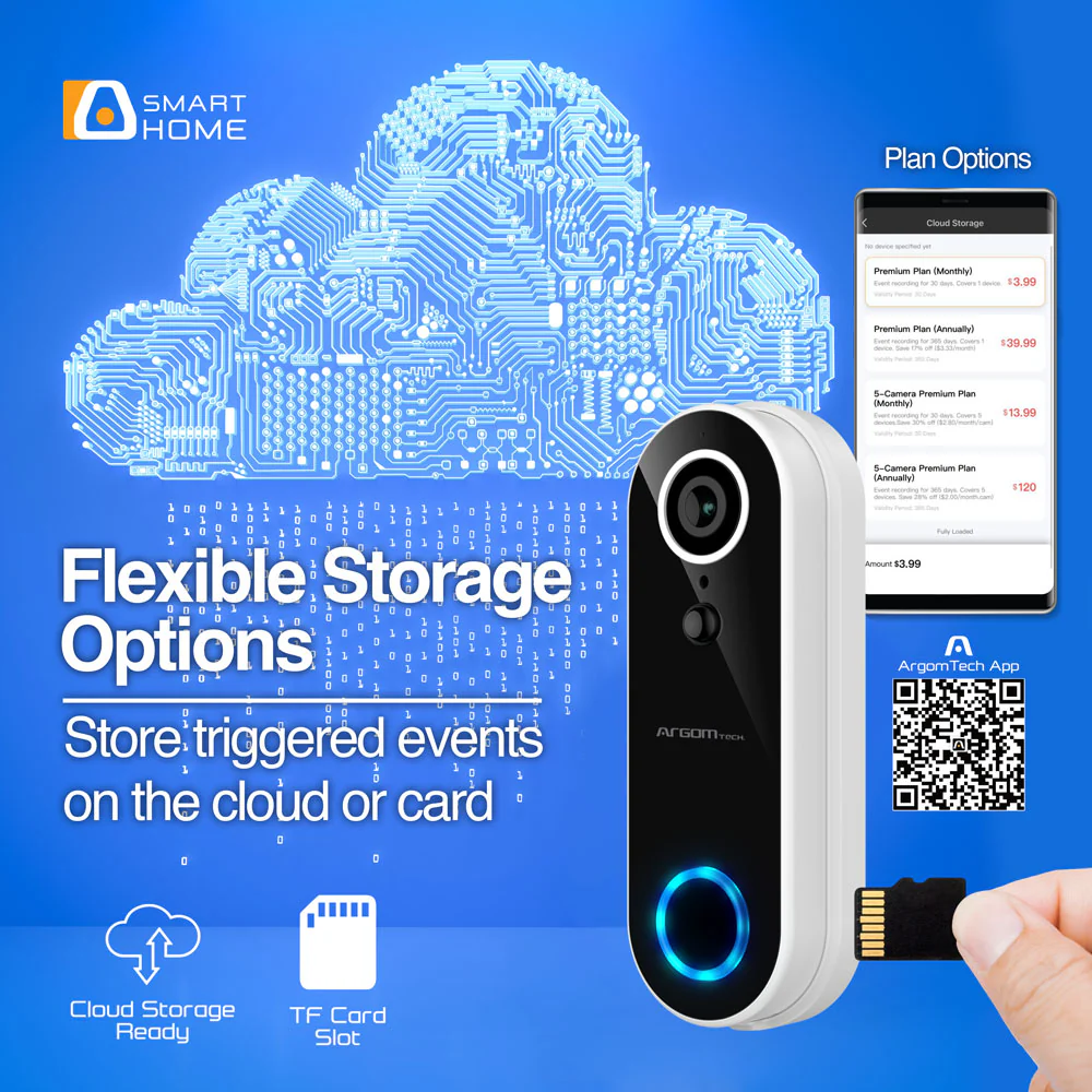 ArgomTech Smart Door Bell SV-8002WT - Image 5