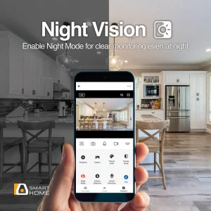 ArgomTech - Convoy 90 Smart WiFi Indoor Outdoor Battery Powered 1080p - FHD Camera - ARG-SV-8090WT