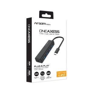 ArgomTech One Axess Type-C 4-Port USB3.0 Hub