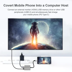 ArgomTech 3 in 1Type-C Hub ARG-UB-0181