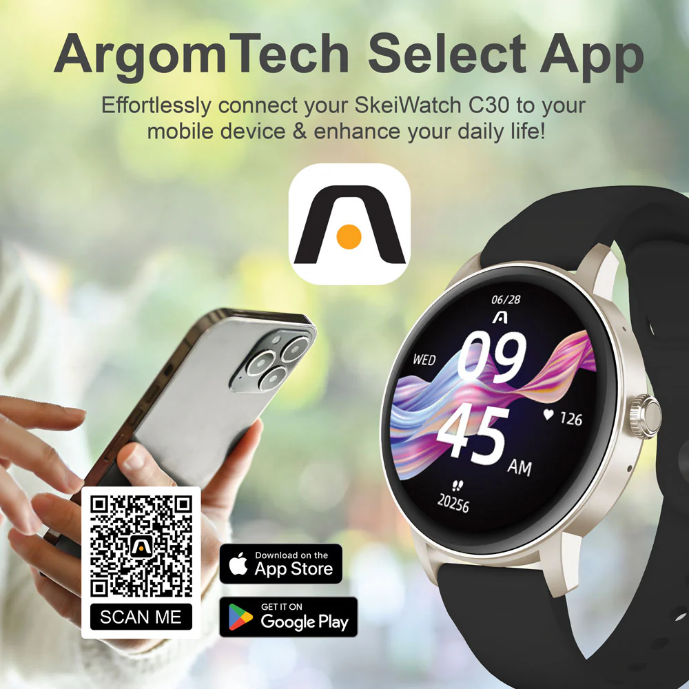 ArgomTech Smart Watch C30 Beige WT-6030BG - Image 10