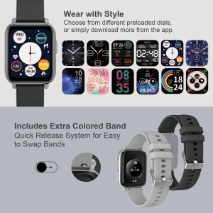 ArgomTech Smart Watch S50 WT-6050BK - Black