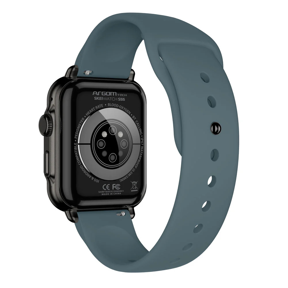 ArgomTech Smart Watch S55 Silver WT-6055BG - Image 6