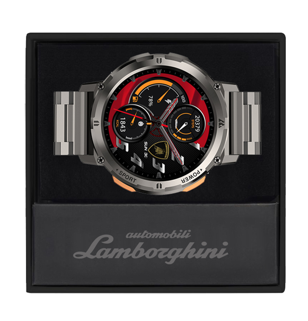 Lambo Smartwatch Aventador Cerchio Metal - Image 3