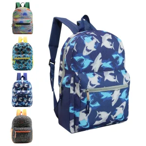 Moda West Backpack Kids Asst Print - Boys 15"