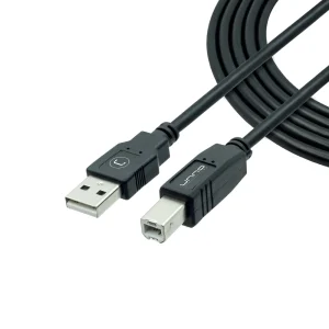 Unno Tekno USB Printer Cable 6ft - CB4006BK