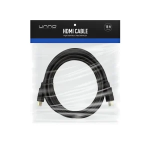 Unno Tekno HDMI - 15ft Cable - CB4115BK