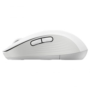 Logitech Signature M650 L - mouse - large size - Bluetooth, 2.4 GHz - off-white