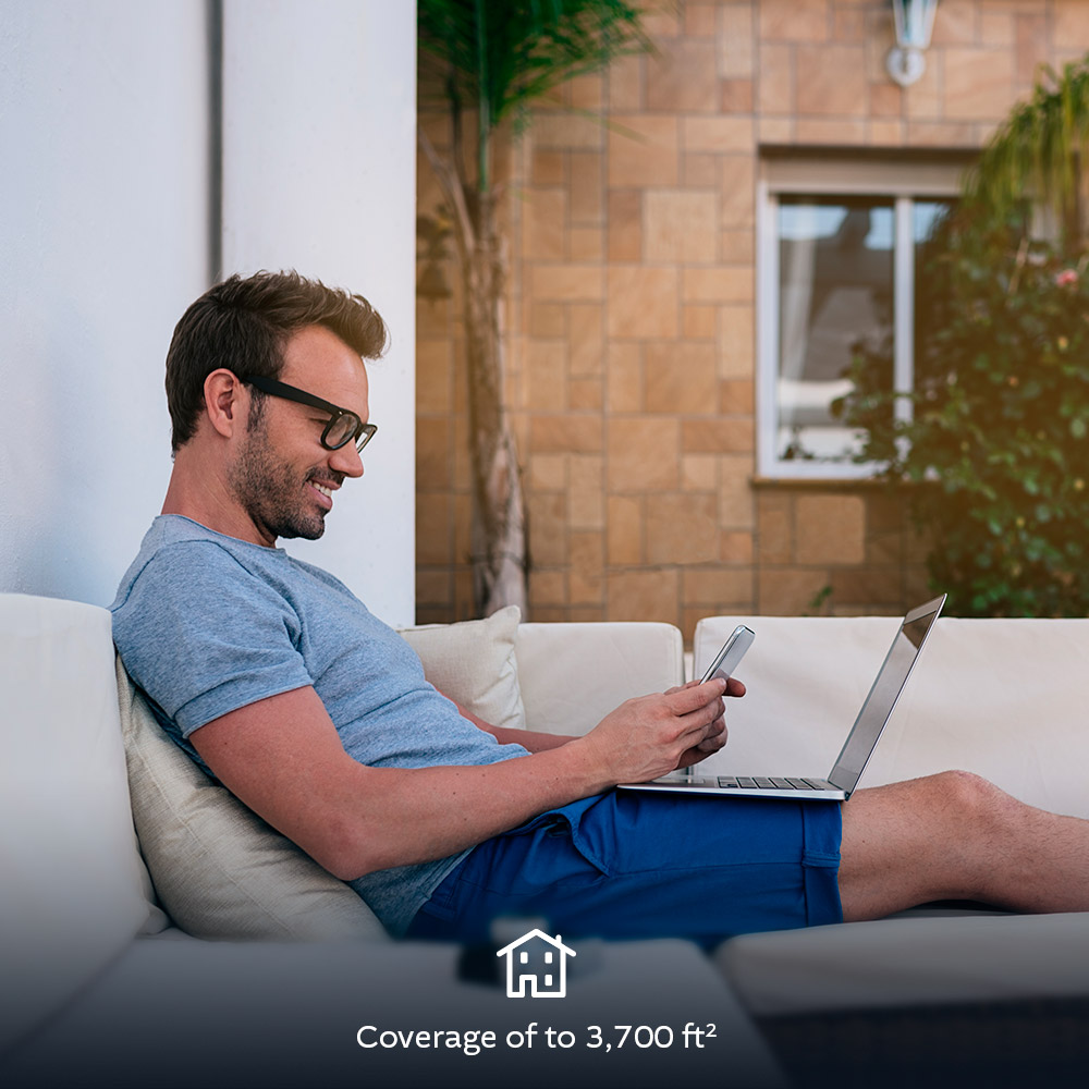 Nexxt Bolt AX1800 - True Mesh Router technology - 2-Pack - NCM-X18002PK - Image 3