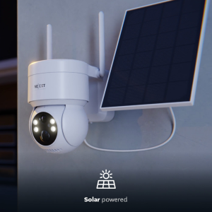 Nexxt Home Outdoor PTZ Camera 2K w/ Solar Panel