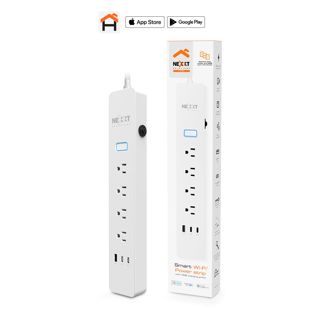 Nexxt Smart WiFi Power Strip NHP-E710