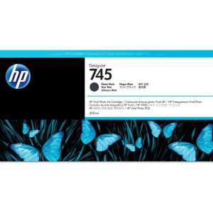 HP 745 - High Capacity - matte black - original - DesignJet - ink cartridge