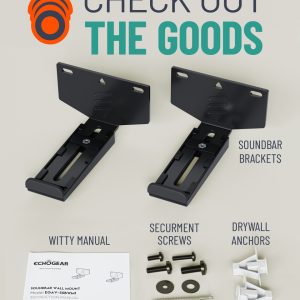 EchoGear - Soundbar Wall Mount - EGAV-SSBWM1