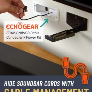 EchoGear - Soundbar Wall Mount - EGAV-SSBWM1