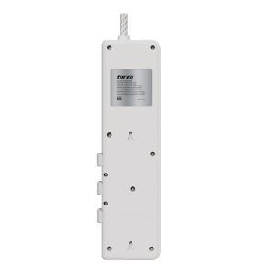Forza Surge protector 1625W/2200J - 8 outlets - 3-Rotating - 2-USBA - 1-USBC -120V/240V