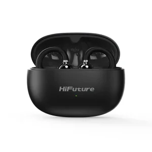 HiFuture FLEXCLIP Open Ear Wireless Earphone - Black