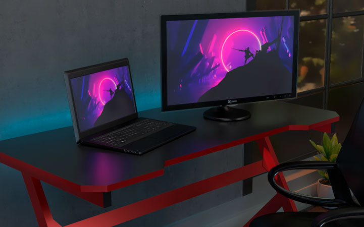 Xtech Red Wizard Gaming Desk XTF-187 - Image 4