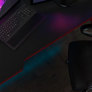 Xtech Red Wizard Gaming Desk XTF-187
