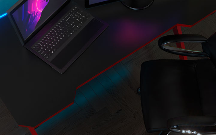 Xtech Red Wizard Gaming Desk XTF-187 - Image 2