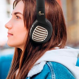 Xtech Headphones - Wireless - W/Mic - XTH-630SV