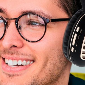 Xtech Headphones - Wireless - W/Mic - XTH-630SV