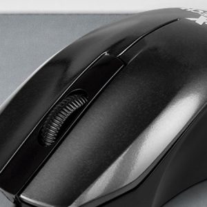 Xtech - 3D 3-button optical mouse XTM-185 - Black