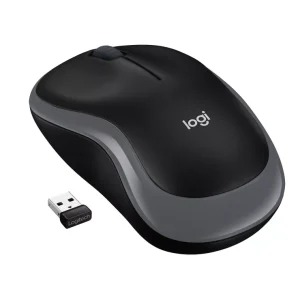 Logitech M185 - Mouse - optical - wireless - 2.4 GHz - USB wireless receiver