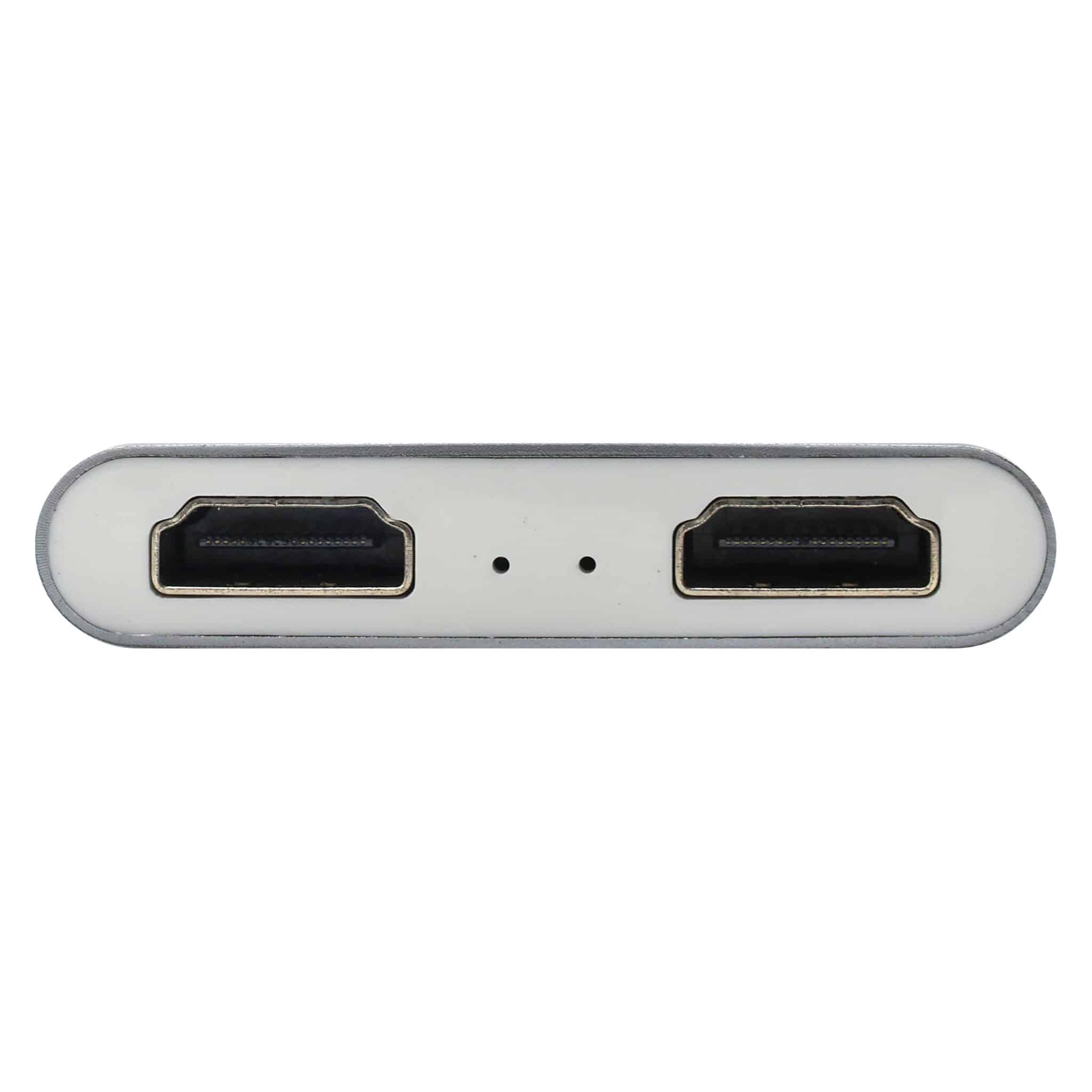 Unno Tekno USB A to Dual HDMI Port Adapter -HB1102SV - Image 2