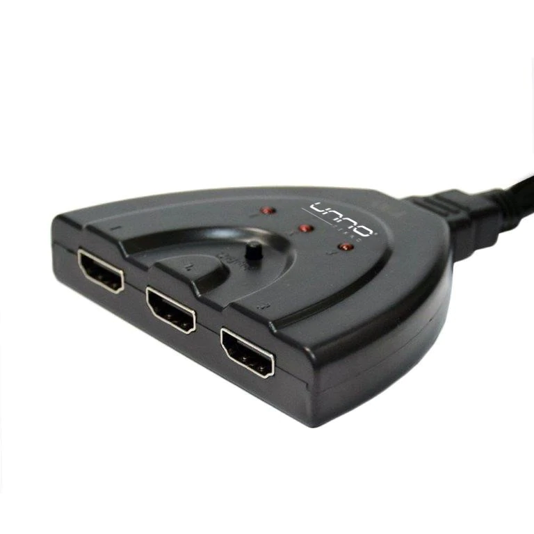 Unno Tekno 5 PORTS 4K HDMI Switch - HB1203BK - Image 8