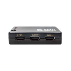 Unno Tekno 5 PORTS 4K HDMI Switch - HB1203BK