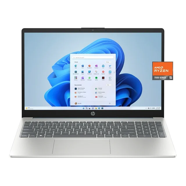 HP 15-FC0037 Ryzen™ 5 7520U 256GB SSD 8GB 15.6″ (1920×1080) WIN11 MOONLIGHT BLUE