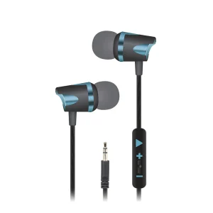 Unno Tekno Earbuds SoulBuds 3.5mm with MIC - Blue - HS7009BL