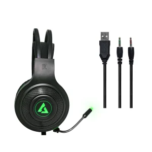 Unno Tekno USB Gaming - Headset - Microphone - Brave - HS7235GN