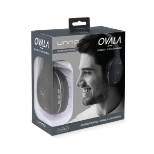 Unno Tekno Headset Ovala - Bluetooth - Blue