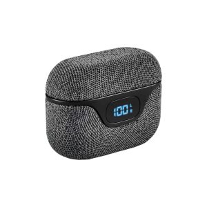 Unno Tekno - BT Earbuds LuxPro Fabric Black - HS7511BK