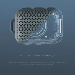 HiFuture Pocket S Mini Portable & Wearable Speaker - 5W Output - 8Hr Playtime - HBB11