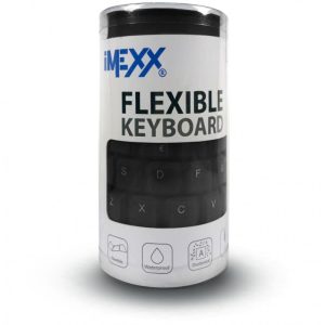 Imexx Keyboard Flexible USB Black 24721EN