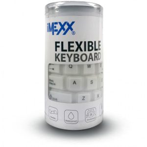 Imexx Flexible Keyboard USB White 24755EN