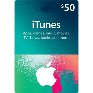Apple Itunes $50 Digital Code