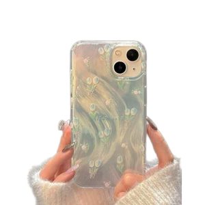 MT Phone Case iPhone 16 Pro Max TPU Iridescent White