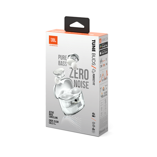 JBL Earbuds Tune Buds - Ghost White - Image 4
