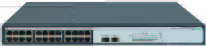 HPE 1420-24G-2SFP+ 10G Uplink Switch - switch - 24 ports - unmanaged - rack-mountable - Image 2