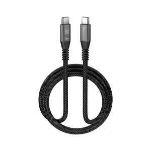 Klip Xtreme Braided Cable 60W USB C 10ft KAC-250-10FT