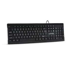 Unno Tekno Keyboard Klass USB - KB6706BK