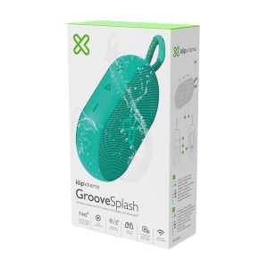 Klipxtreme - GrooveSplash - Portable waterproof TWS speaker - Buetooth - KBS-030GN - Green
