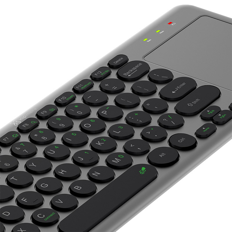 Klip Xtreme - KeyGlider - Dual connection wireless keyboard with touchpad KCK-550E - Image 5
