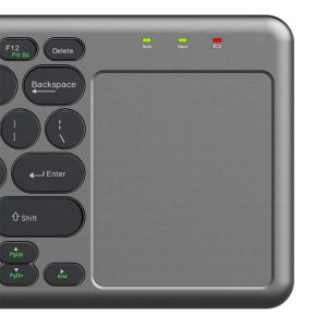 Klip Xtreme - KeyGlider - Dual connection wireless keyboard with touchpad KCK-550E