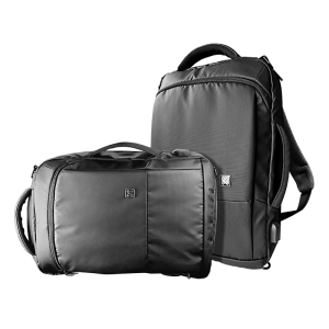Klip Extreme Bizman Notebook carrying backpack - 15.6 - Polyester - Black - 2 in 1 Backpack - NB Case